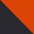 Black/Orange