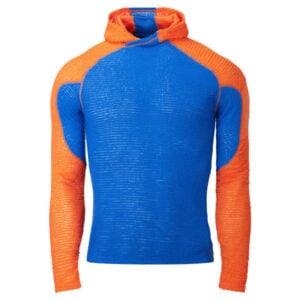 OC154_Core_Hoodie_Blue_Orange_Front_hood_down