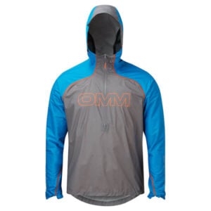 OC163_KamLite_Smock_GreyBlue_Hood_Up_Front