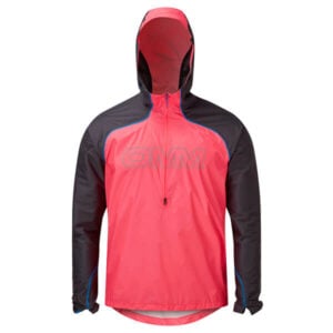 OC163_KamLite_Smock_PinkGrey_Hood_Up_Front