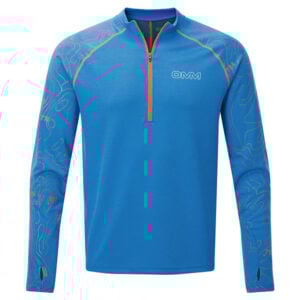 Simple_OC145_Flow Tee Zip LS_Blue