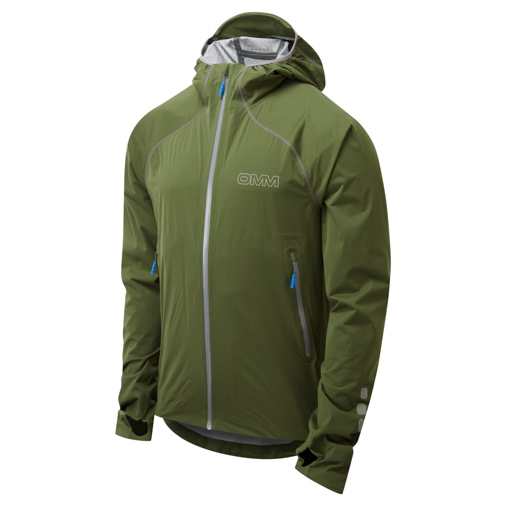 OC195_Kamleika_Jacket_Dark_Green_Front_Angle
