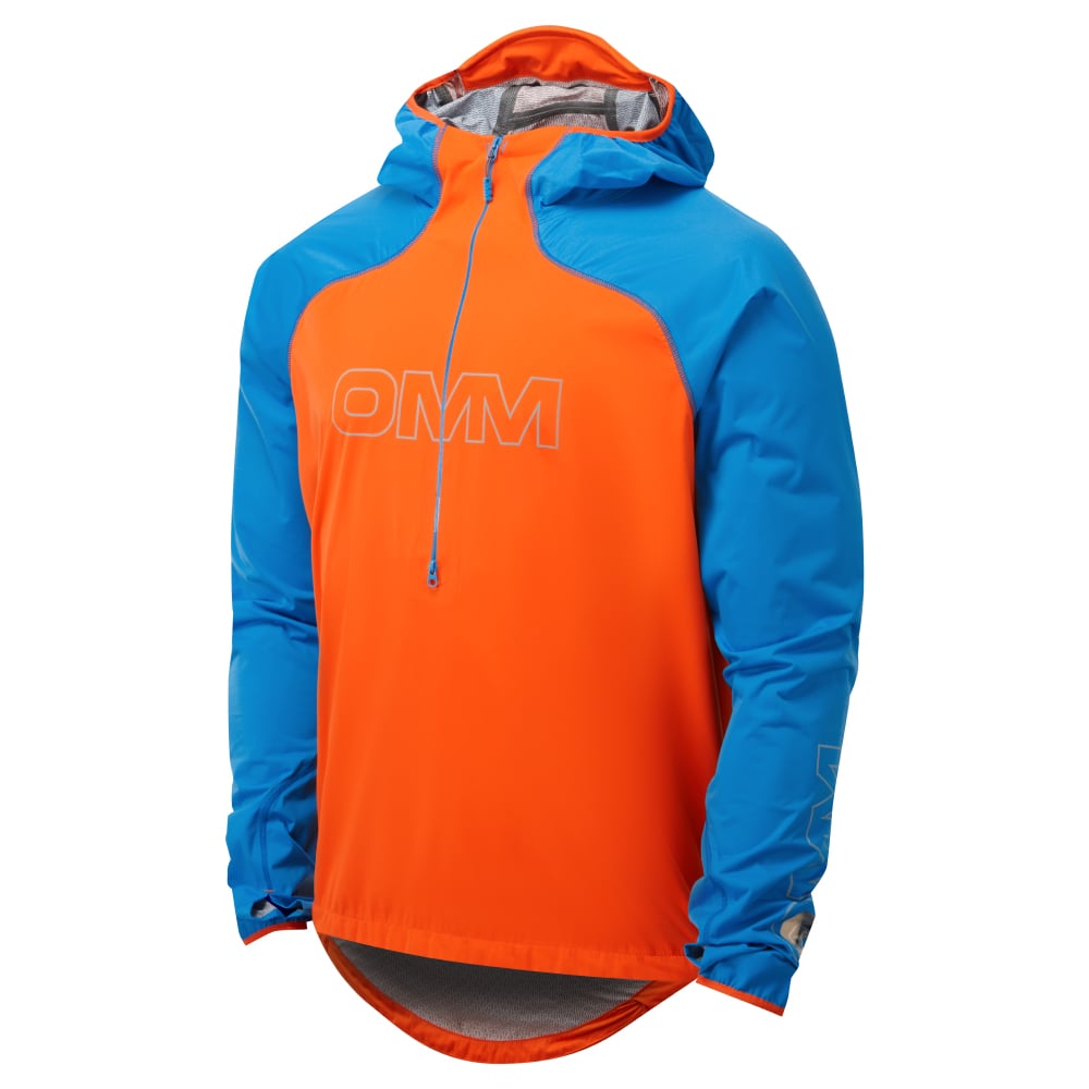 OC197_Kamleika_Smock_Orange_Blue_Front_Angle