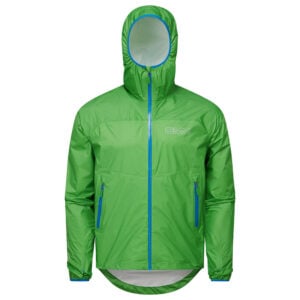 OC161_Wisp_Jacket_Green_Front_Hood_Up