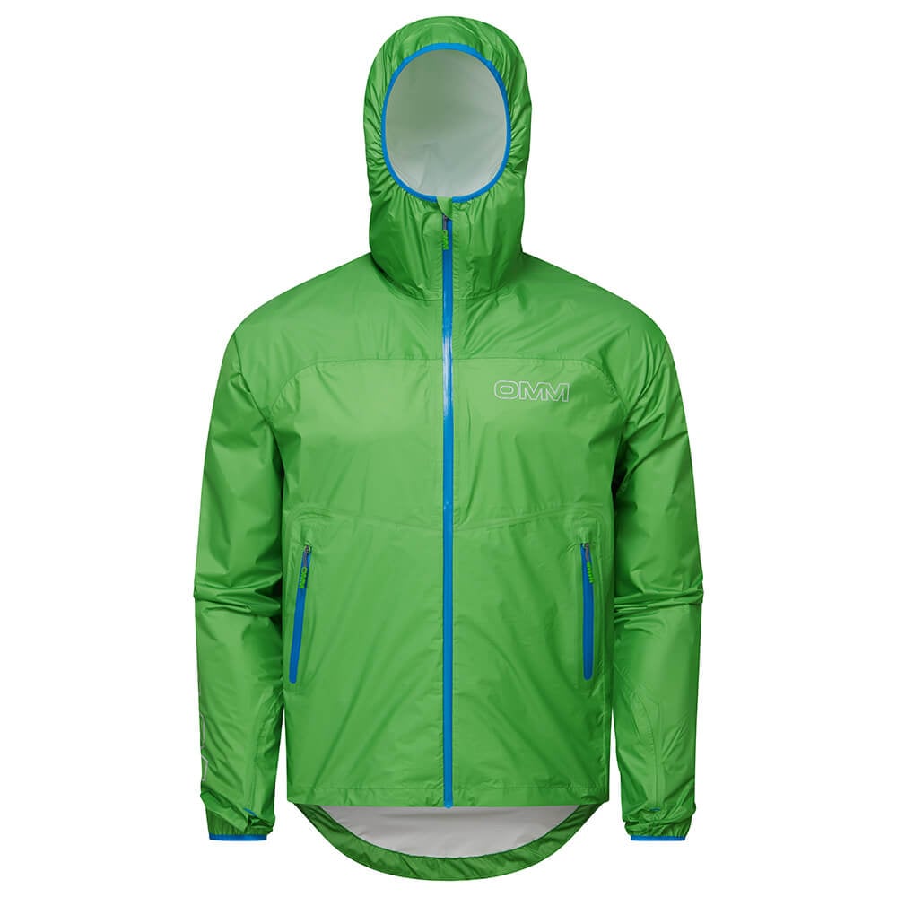 OC161_Wisp_Jacket_Green_Front_Hood_Up