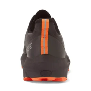 Trail shoe back black web