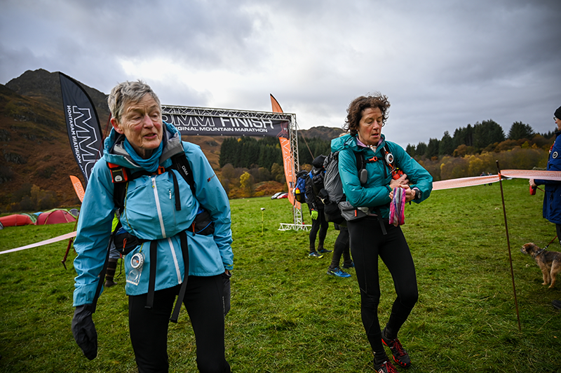 Wendy Dodds and Sarah Rowell at the OMM