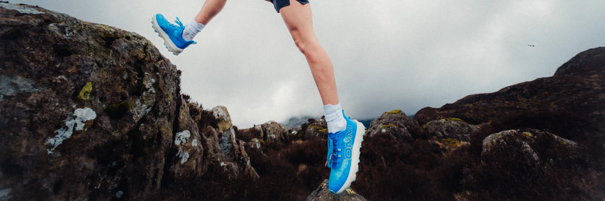 OMM Trail Shoe in use